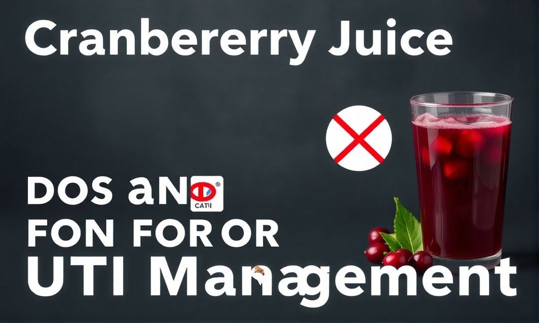 Cranberry Juice Dos and Don'ts for UTI Management