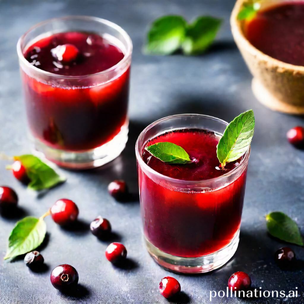 Cranberry Juice for Digestive Health.