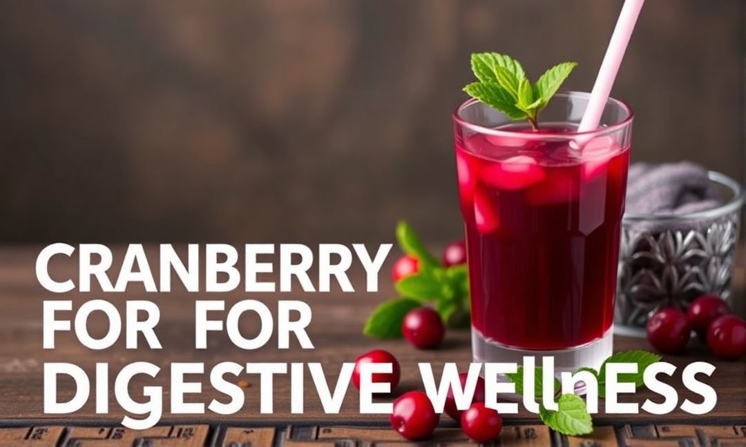 Cranberry Juice for Digestive Wellness