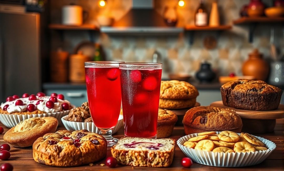 Cranberry Juice in Baking: Sweet and Savory Creations