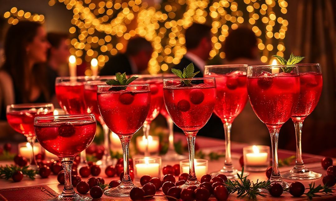 Cranberry cocktails for parties