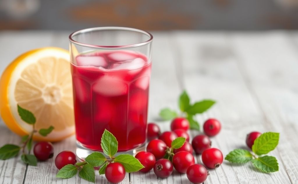 Cranberry juice aids menstrual relief and comfort
