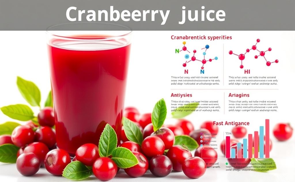 Cranberry juice antioxidant benefits analysis