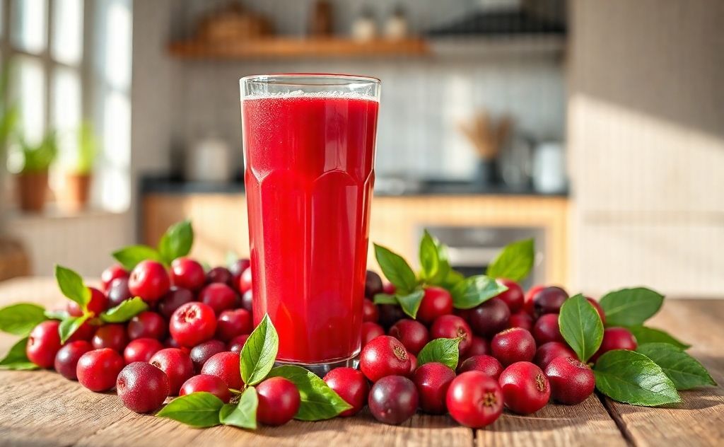 Cranberry juice as a healthy diet choice