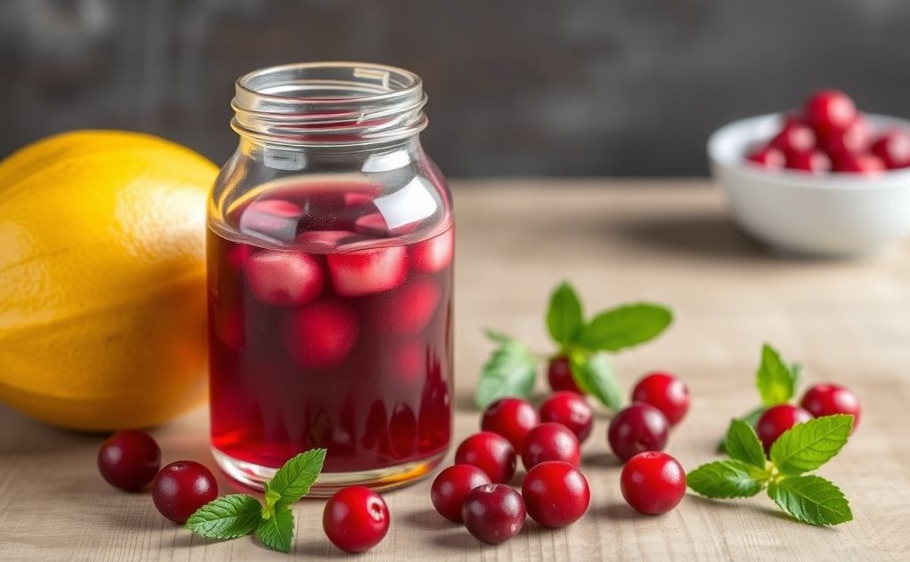 Cranberry juice as a vinegar substitute in cooking