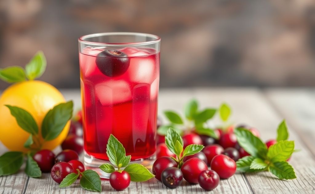 Cranberry juice benefits and antioxidant power