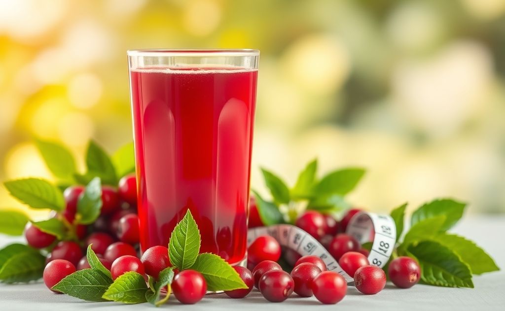 Cranberry juice benefits for calorie control
