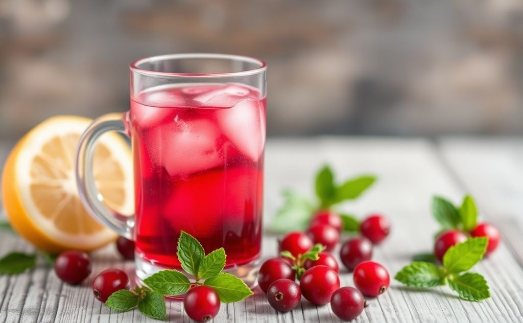 Cranberry juice benefits hydration naturally