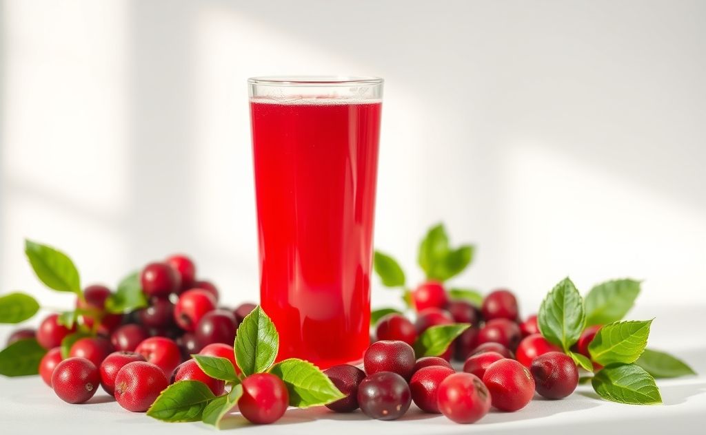 Cranberry juice benefits low calorie diets