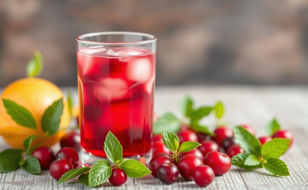 Cranberry juice benefits with antioxidants for health