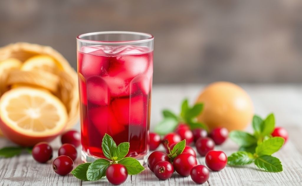 Cranberry juice benefits with low calorie options