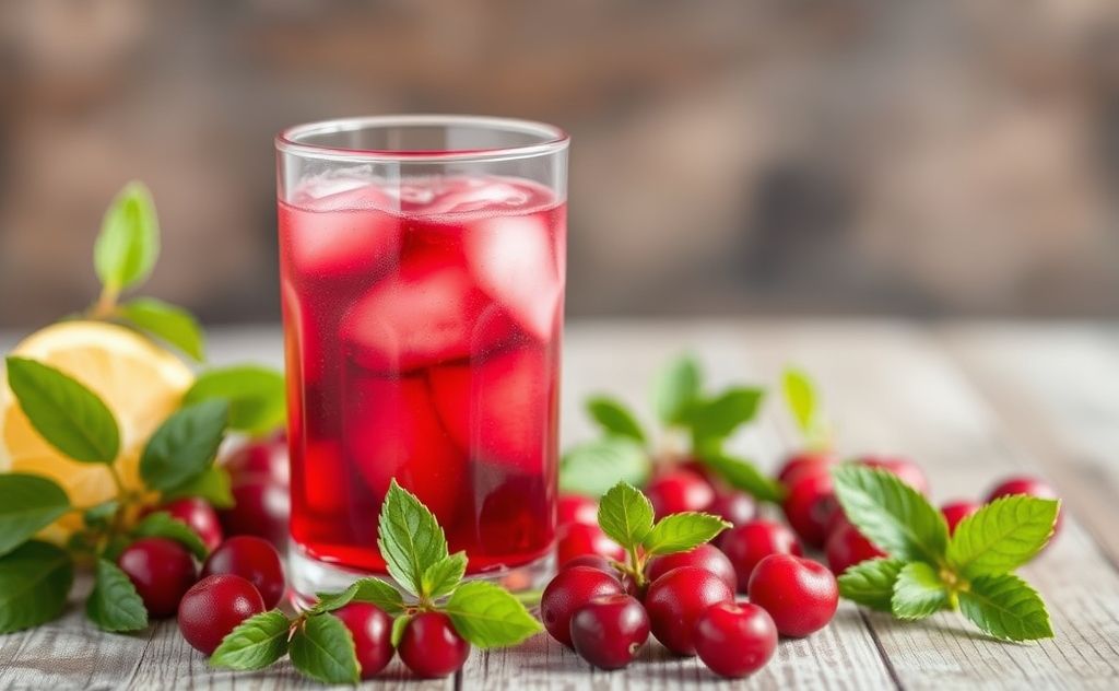 Cranberry juice benefits with powerful antioxidants