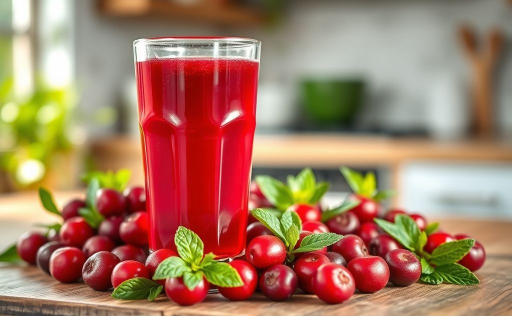 Cranberry juice benefits: low calorie and nutritious