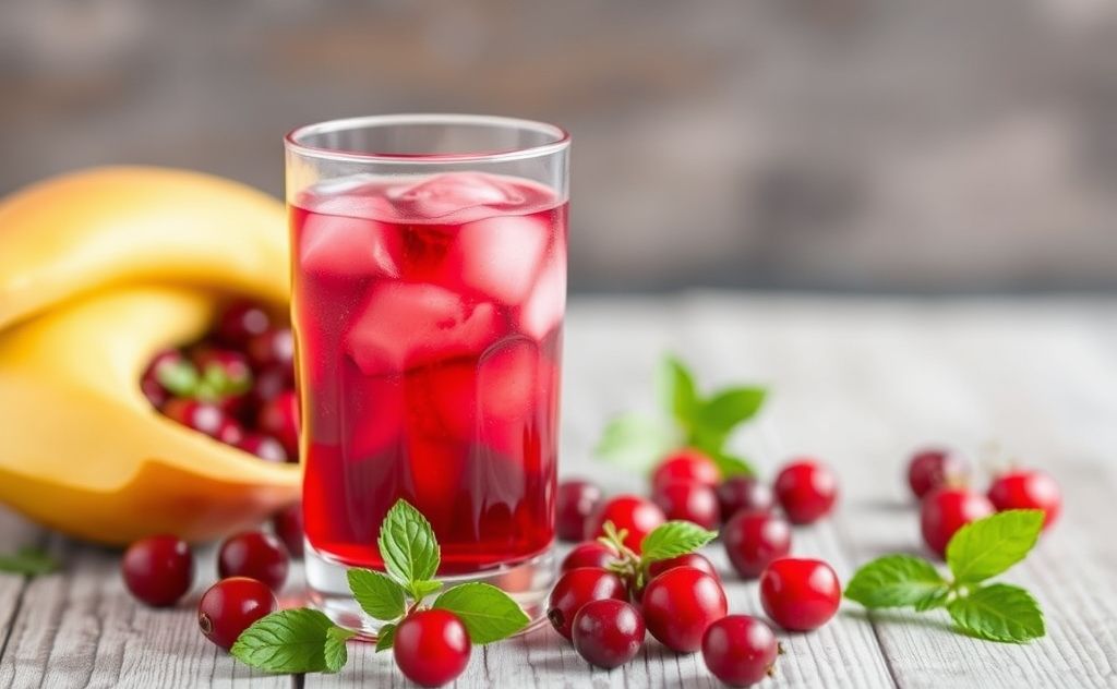 Cranberry juice boosts health in low calorie diet