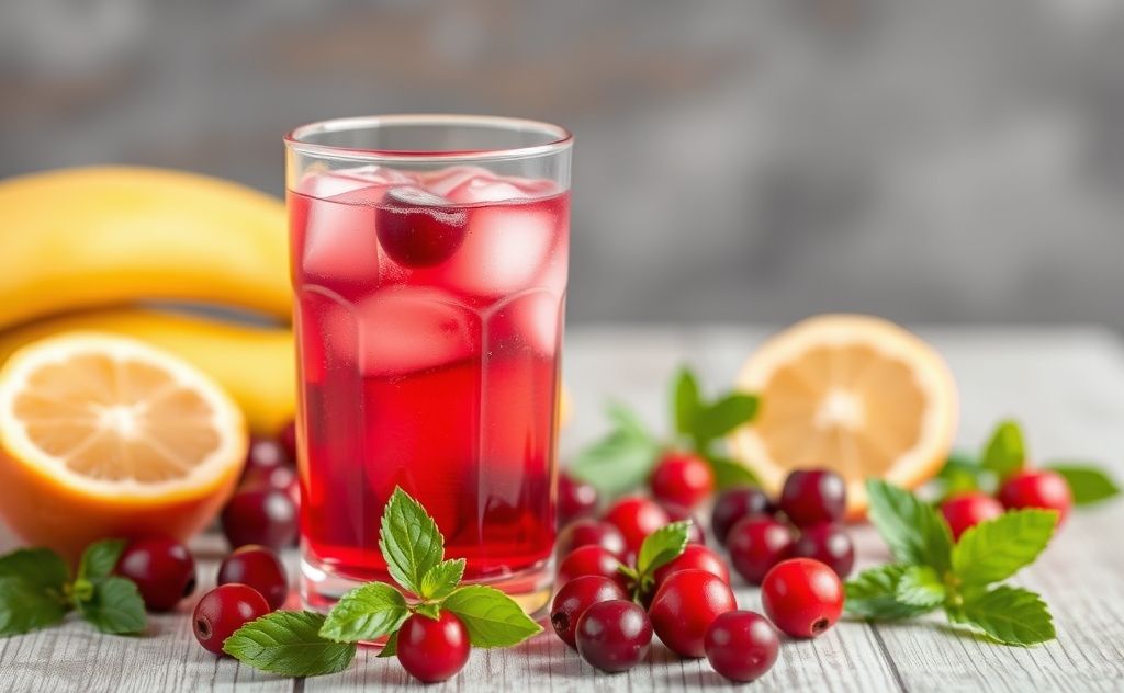 Cranberry juice boosts health with vitamin C benefits
