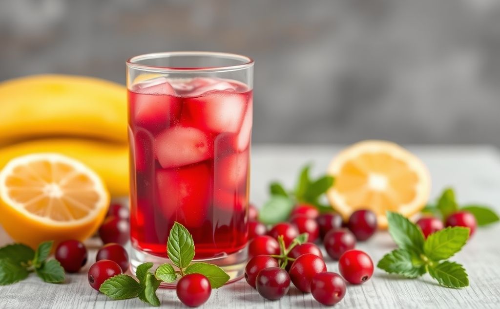 Cranberry juice boosts immune health with Vitamin C