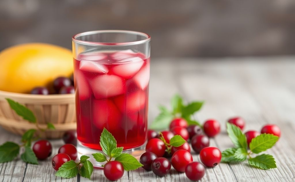 Cranberry juice boosts immunity and fights colds