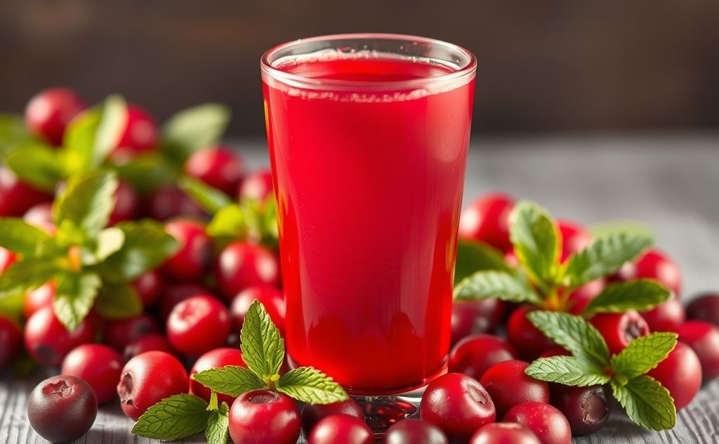 Cranberry juice boosts vitamin C intake benefits