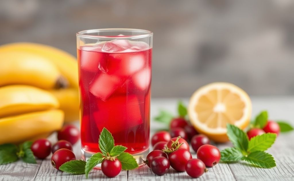 Cranberry juice boosts vitamin C levels