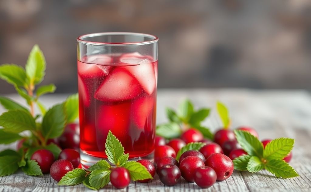 Cranberry juice combats free radicals effectively.