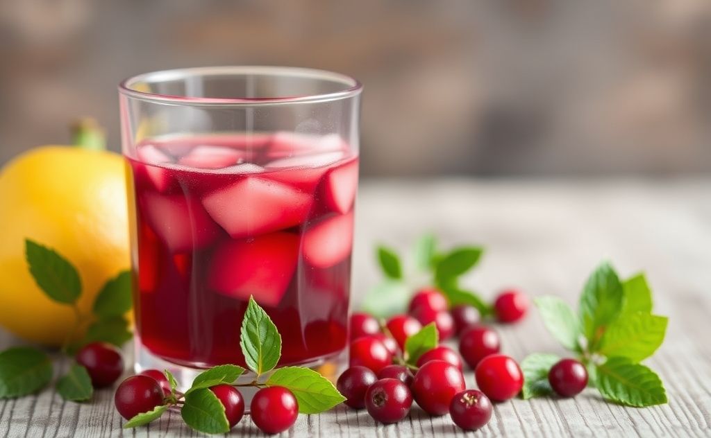 Cranberry juice effects on bladder health