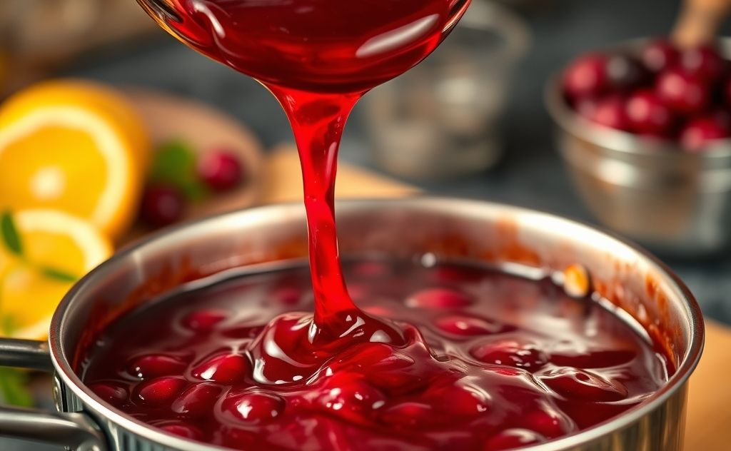 Cranberry juice enhances savory sauces and glazes