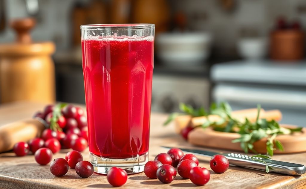 Cranberry juice enhances your cooking creativity.