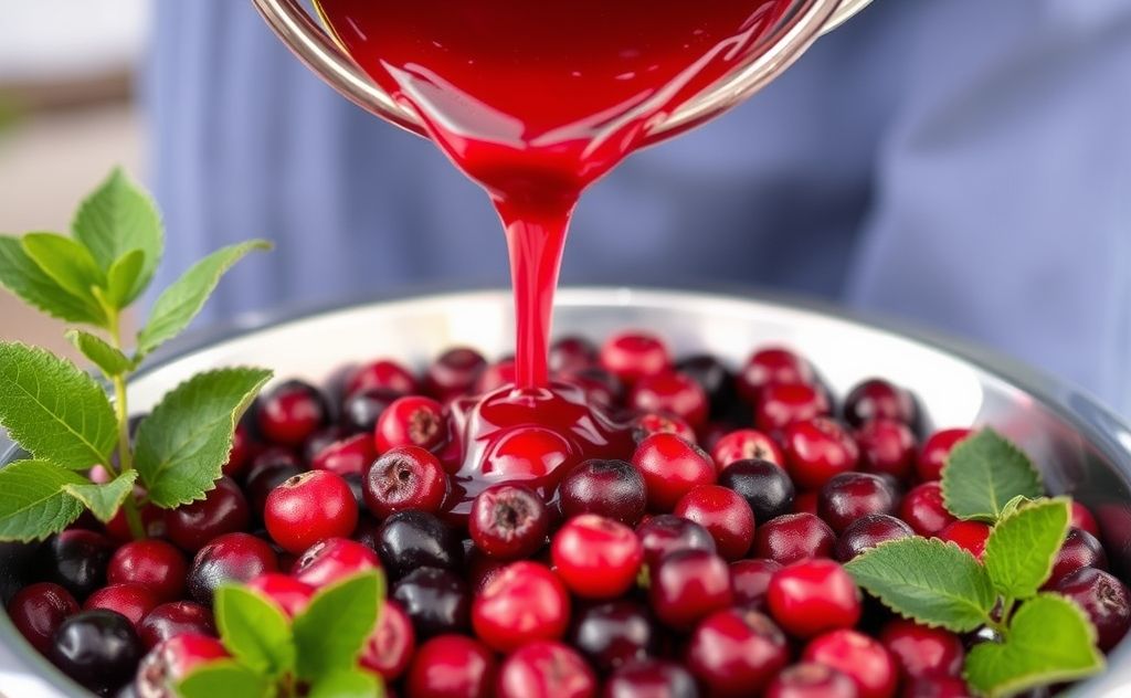 Cranberry juice extraction methods and nutrient loss