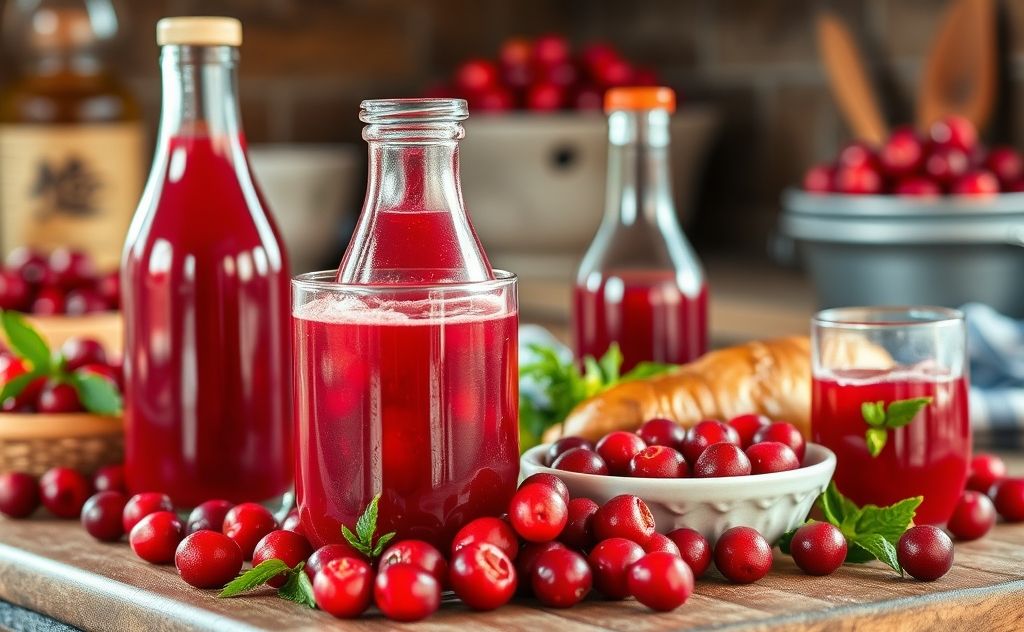 Cranberry juice recipes for delicious dishes