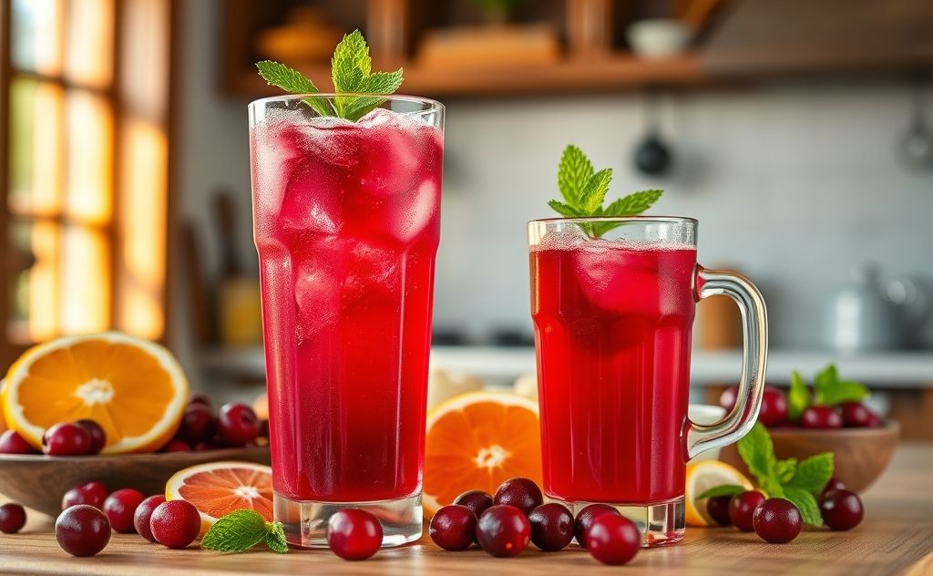 Cranberry juice recipes for easy home drinks