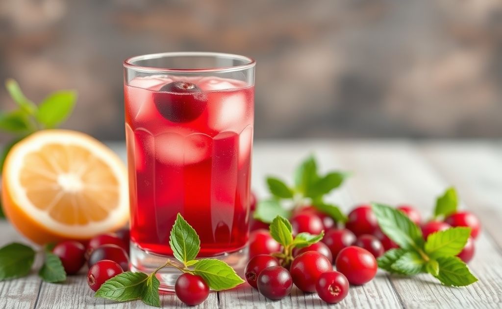 Cranberry juice rich in Vitamin C benefits