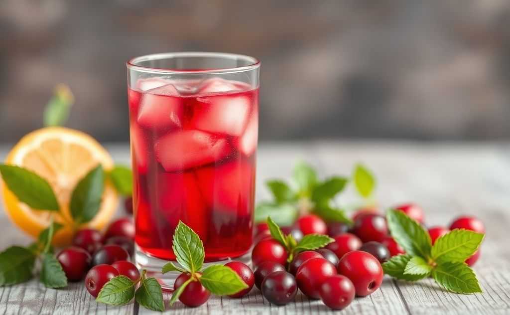Cranberry juice rich in antioxidants boosts health