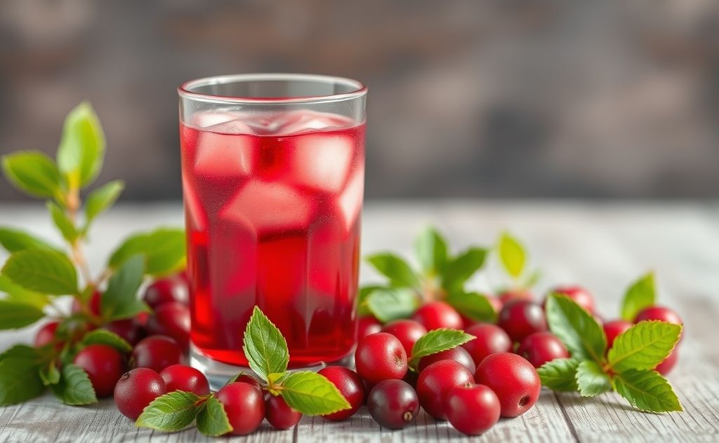 Cranberry juice rich in antioxidants for health benefits