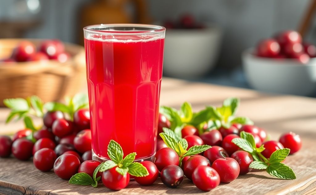 Cranberry juice rich in nutrients boosts health