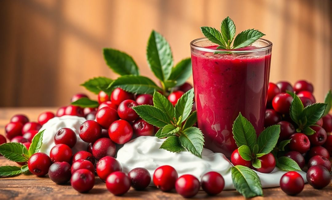 Cranberry juice smoothie recipes for digestion