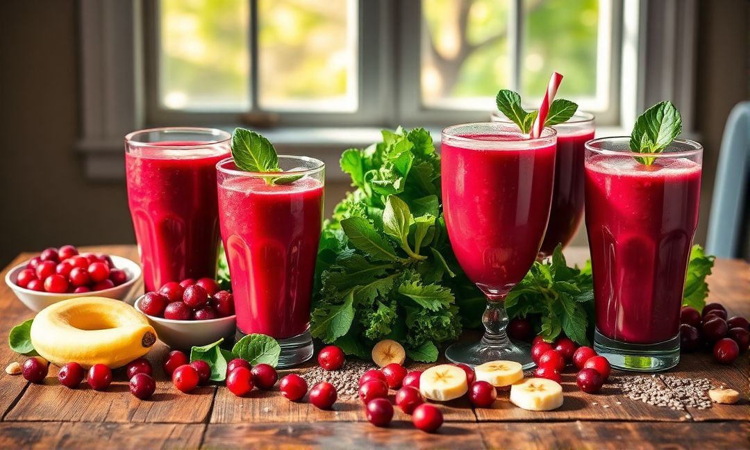 Cranberry juice smoothie recipes for weight loss