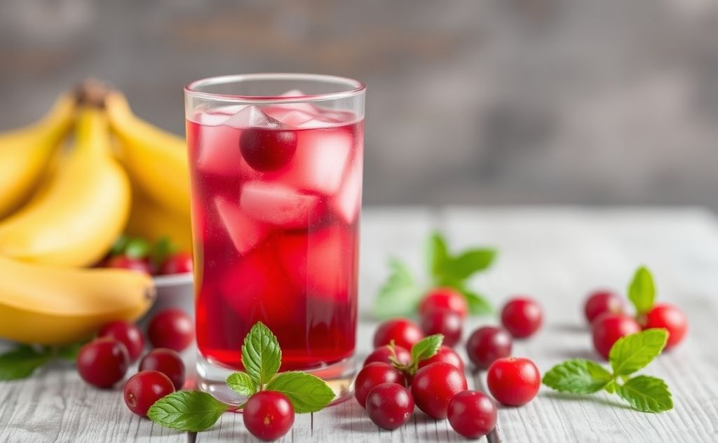 Cranberry juice supports calorie management