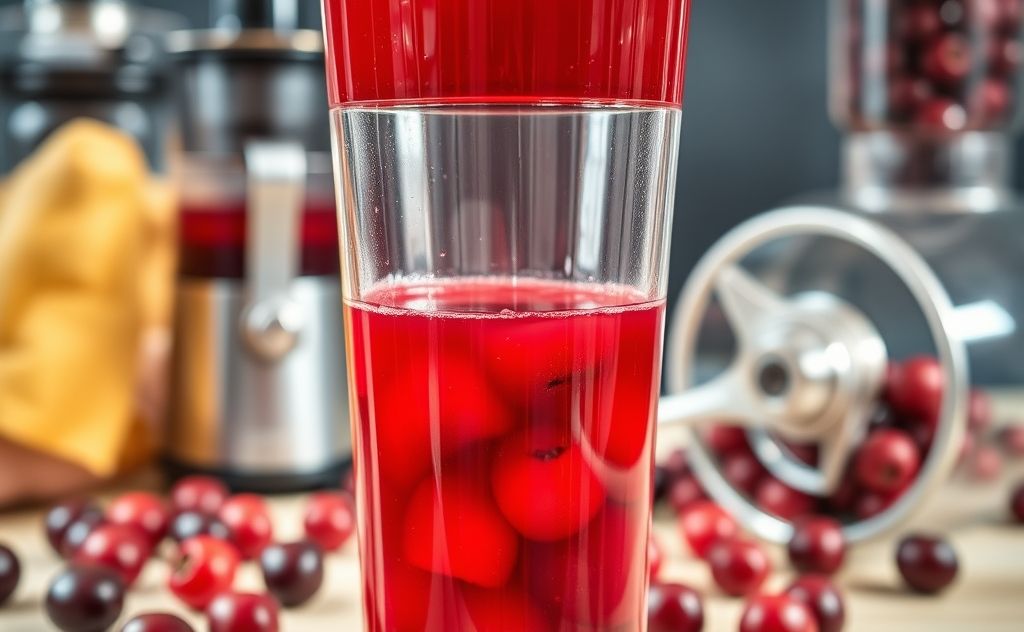 Cranberry juice taste influenced by extraction methods