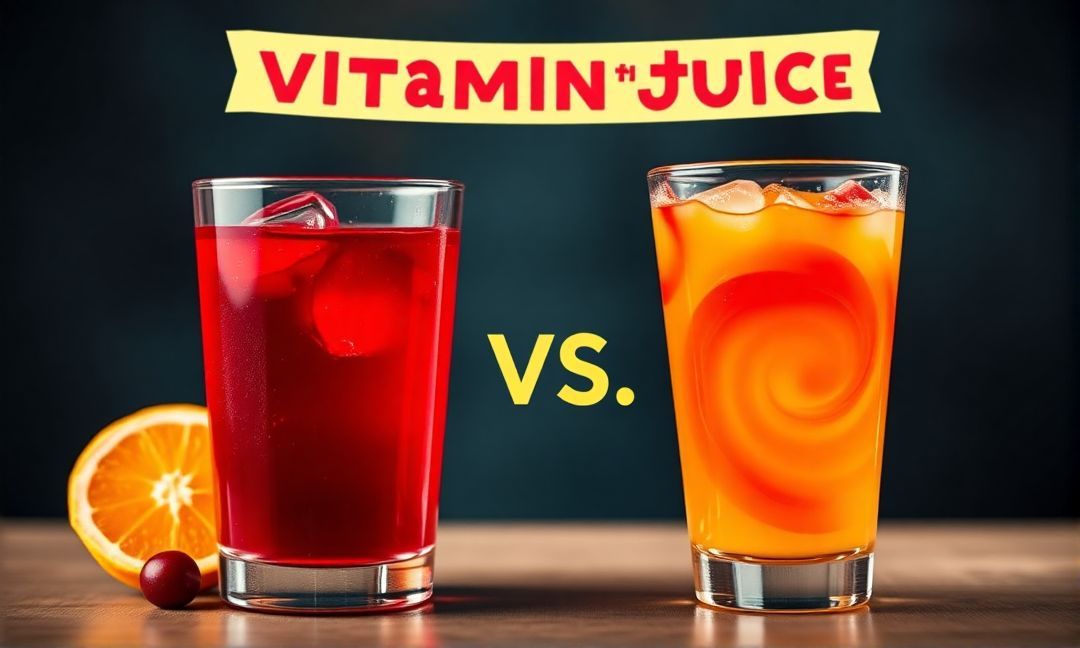 Cranberry juice versus orange juice vitamin C