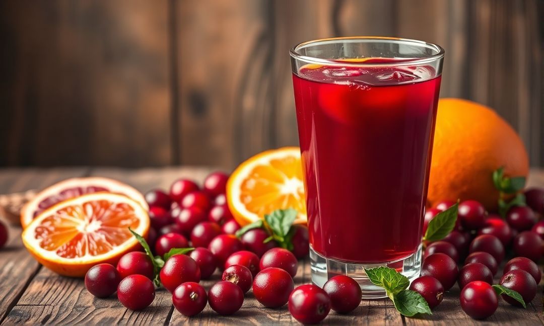 Cranberry juice vitamin C health effects