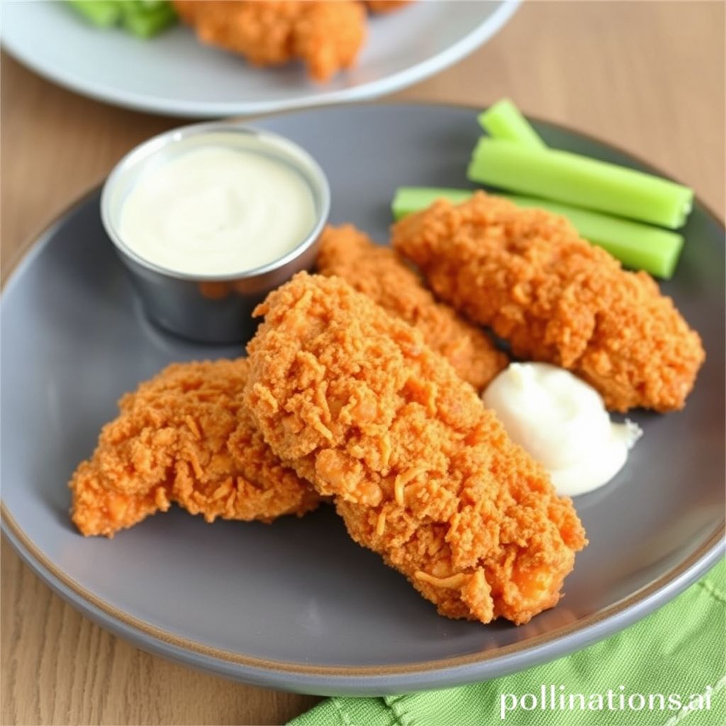 Crispy Baked Buffalo Chicken Tenders