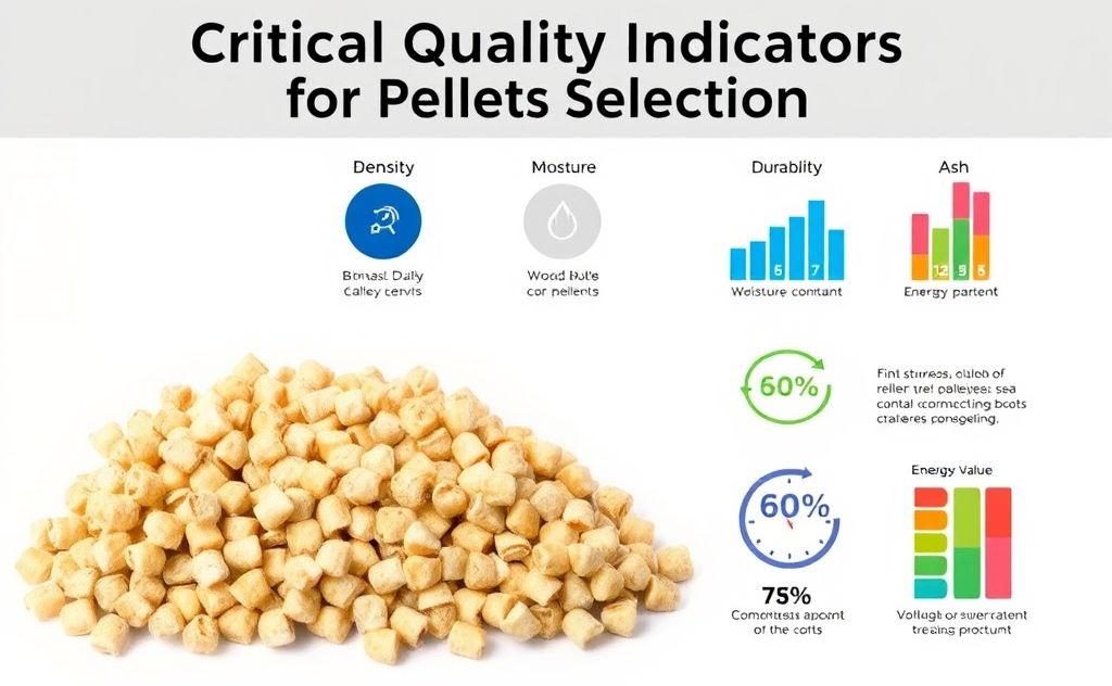 Critical Quality Indicators for Pellets Selection