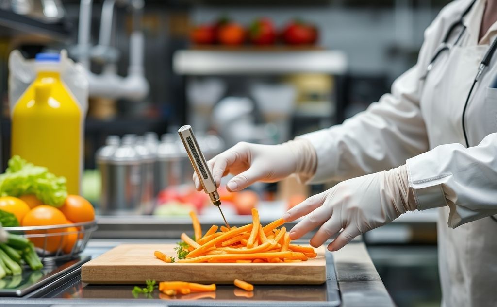 Critical control points in food handling temperature safety