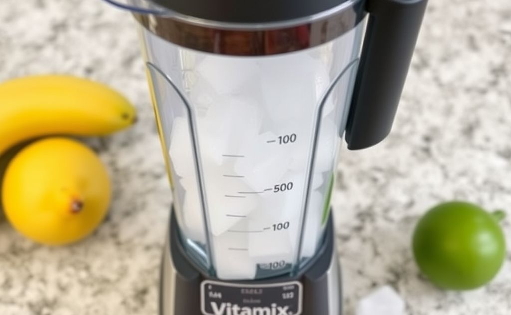 Crush ice easily with Vitamix blender