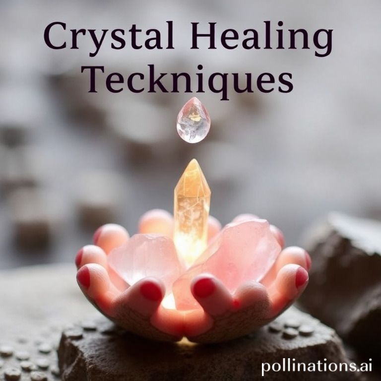 Crystal Healing Techniques.