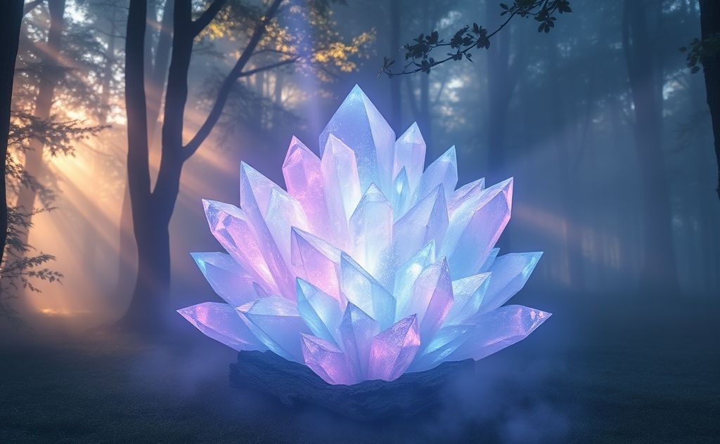 Crystal energy promoting emotional balance