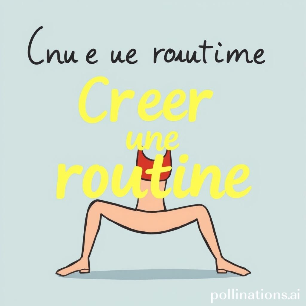 Créer une routine motivante