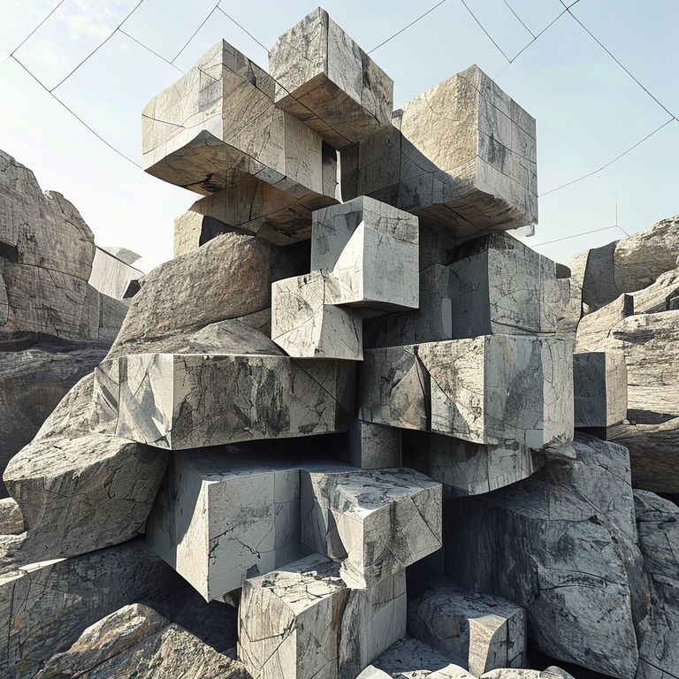 Cubes in Nature: Geometry, Fragmentation, and the Architecture of Rocks