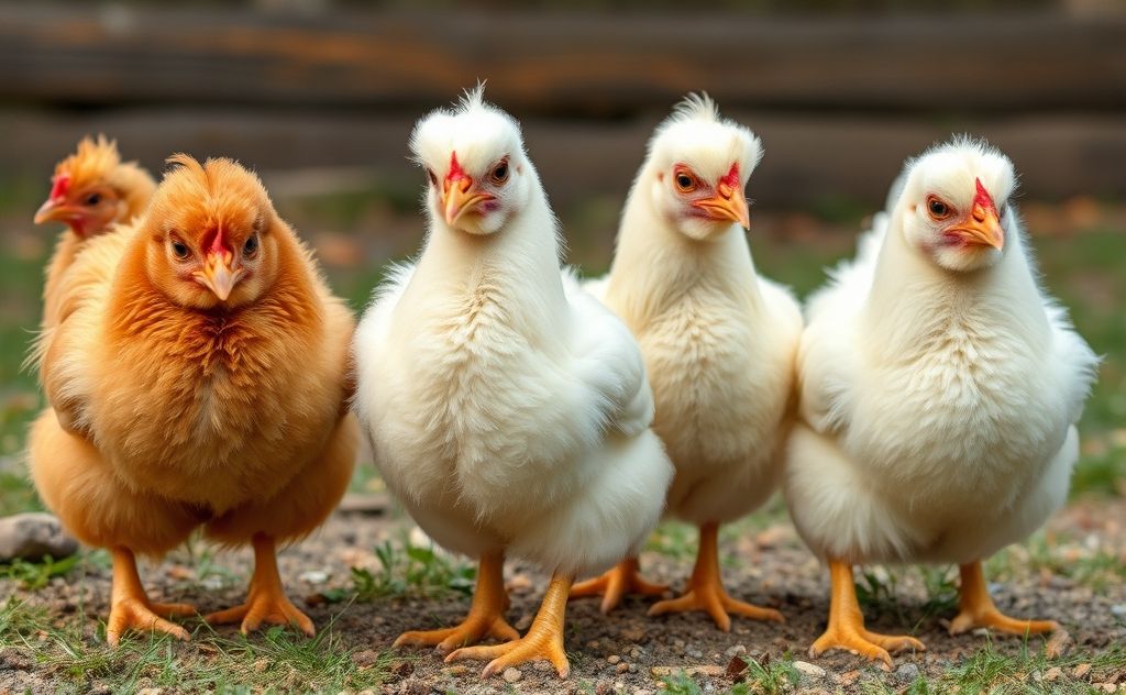 Cuddly chickens with friendly breeds traits