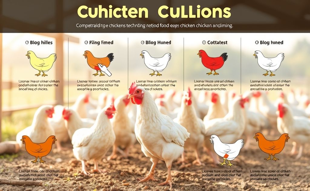 Culling methods for chickens explained clearly